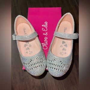 Olive & Edie Lil Glitzie Mary Jane Flat - Kids (Toddler Size 8) - NEW!